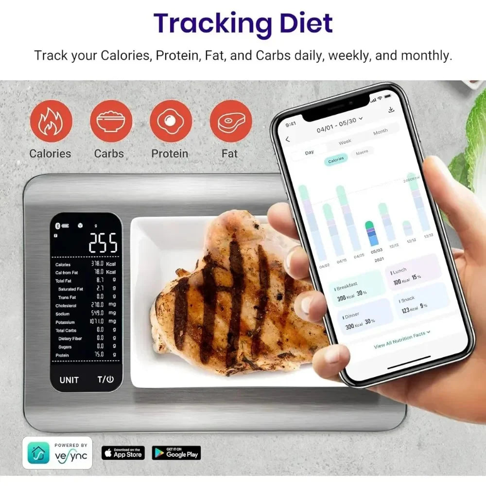 Smart Nutrition Kitchen Scale